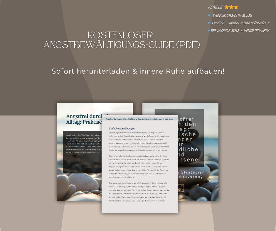 Angstfrei durch den Alltag: Praktische Übungen für Jugendliche und Erwachsene